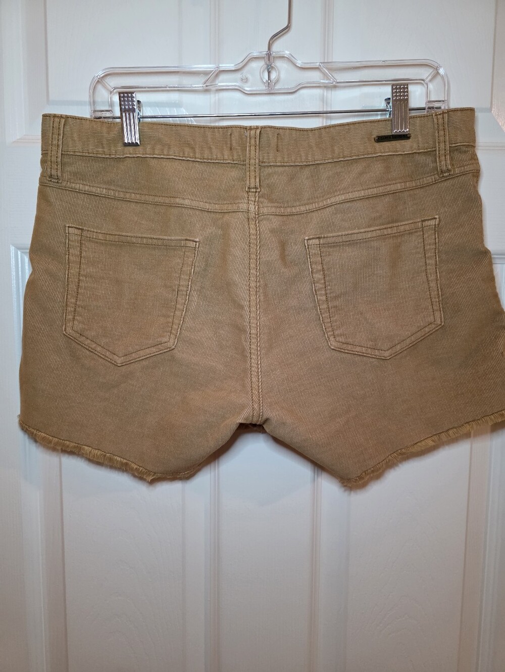 Carve Designs Corduroy Tan Shorts 4” - Picture 2 of 6